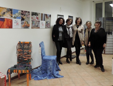 Immagini delle due giornate sull'arte tessile: 11 e 12 dicembre 2015 alla Casa delle Donne