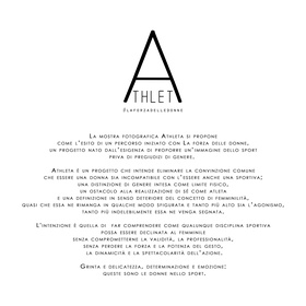 AtletA#La forza delle donne