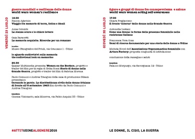 @attitudinealgenere2015 parole e lavoro, perché la guerra non sia... 