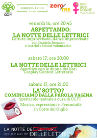 ASPETTANDO LA NOTTE DELLE LETTRICI